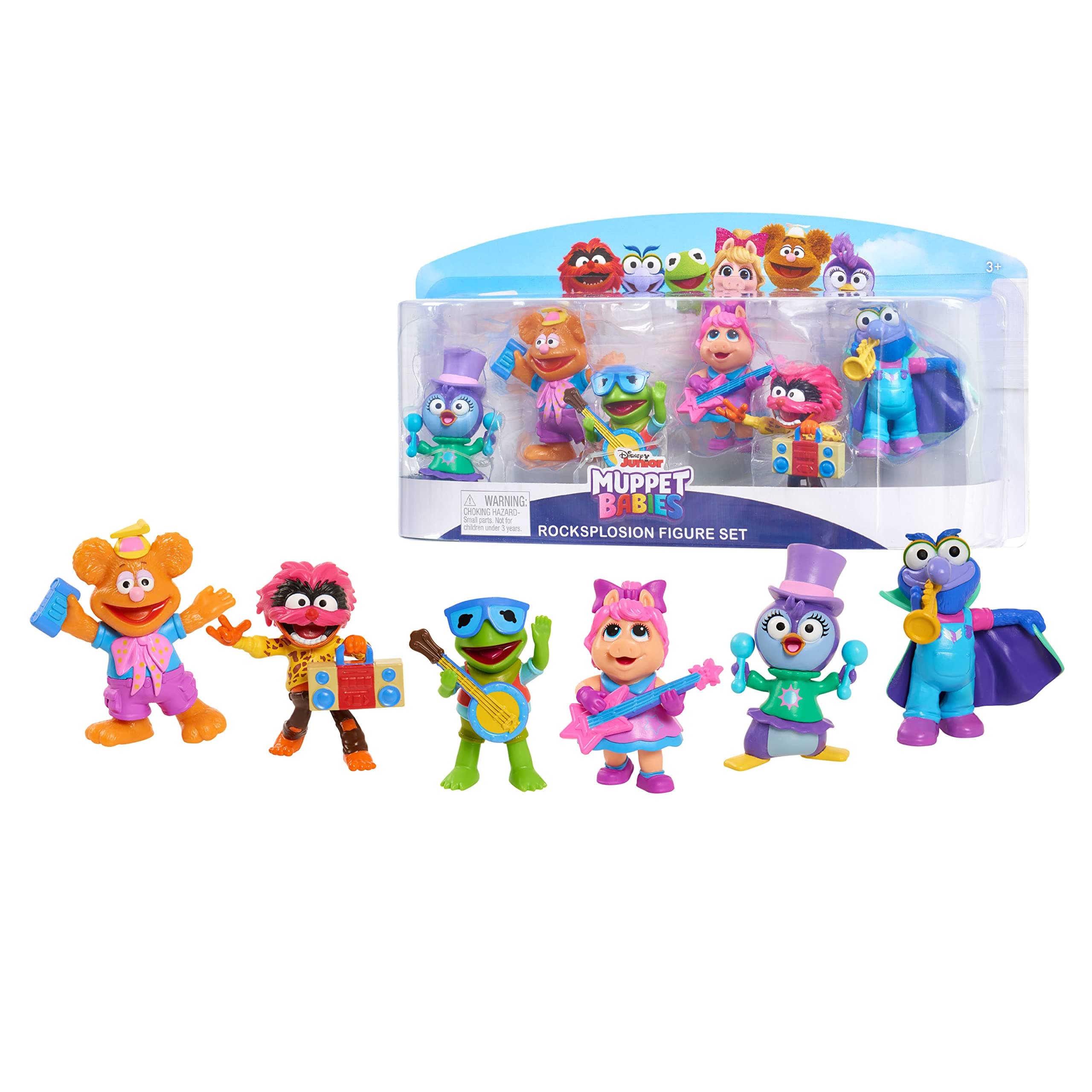 Muppets Babies 6-Piece Rocksplosion Figure Set
