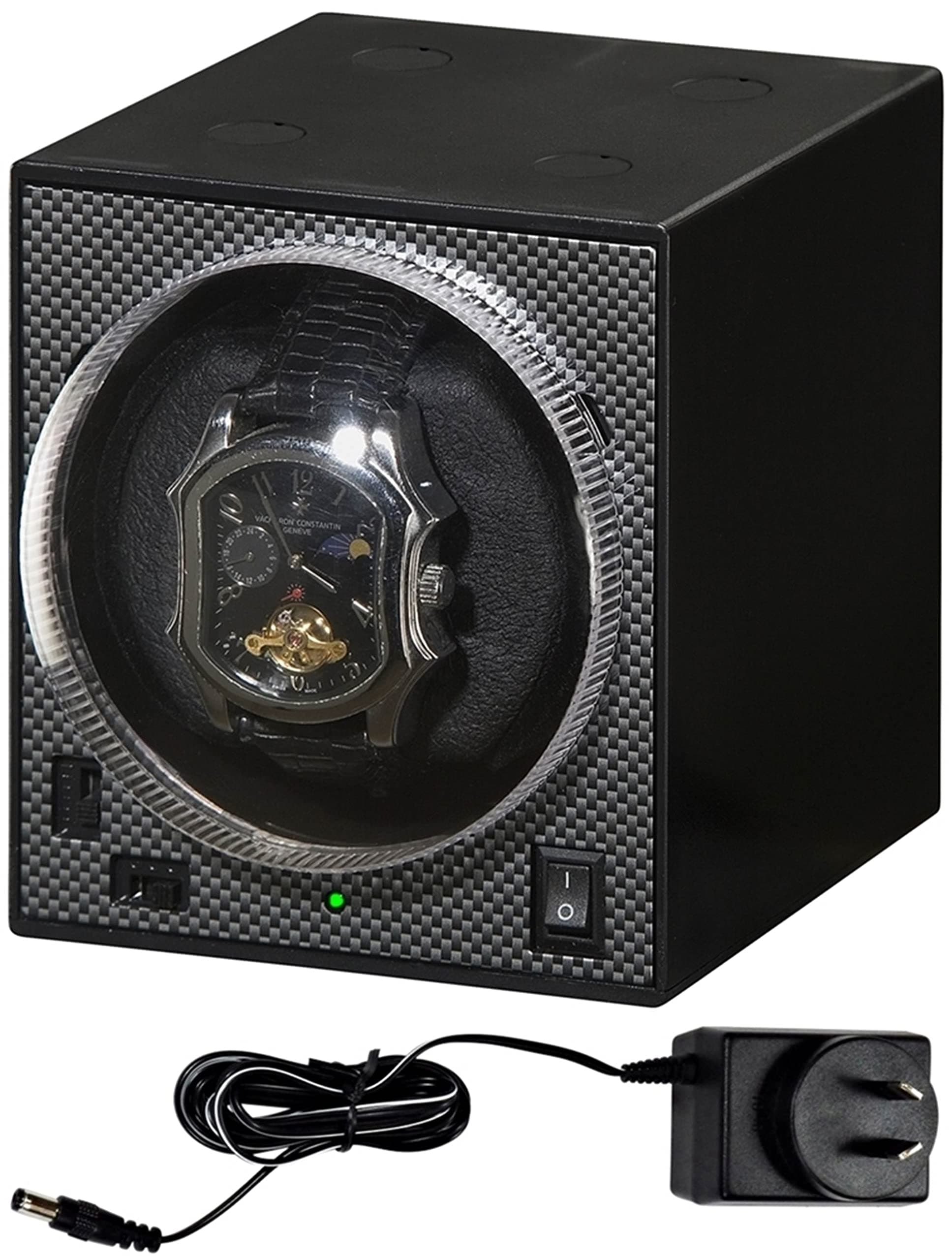 Boxy Watch Winder BWS Brick Power Sharing Stack-able Full Package with Adapter