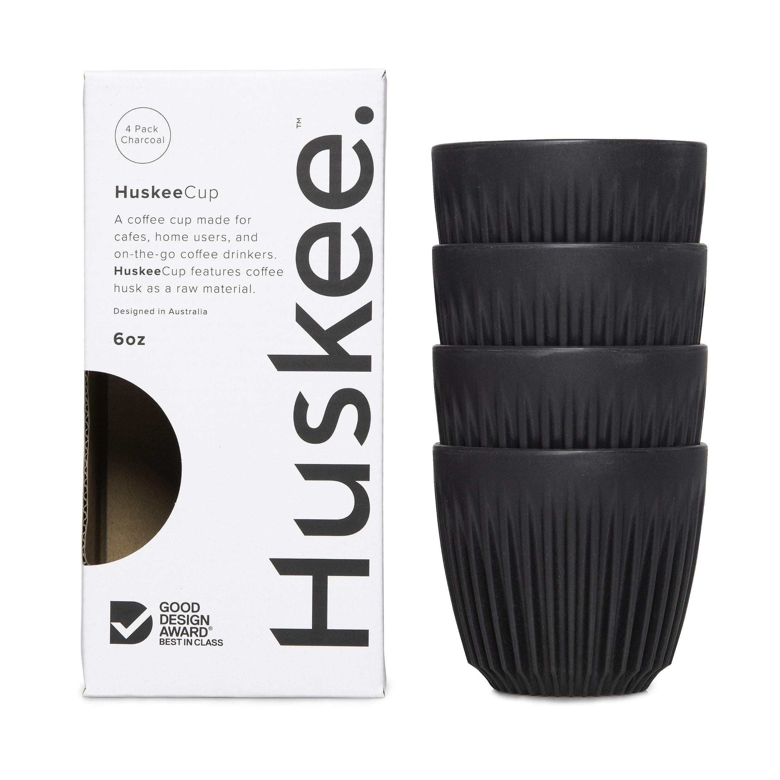 HuskeeCup (4-Pack) (Charcoal, 6oz)