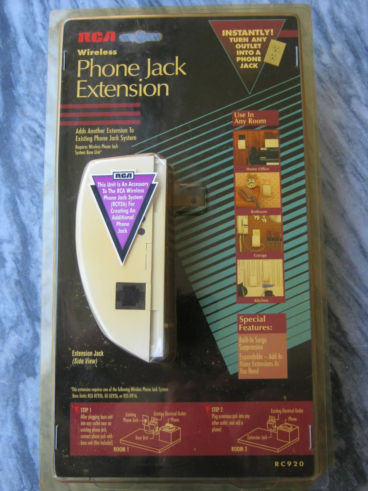 RCA RC920 Wireless Phone Jack Extension