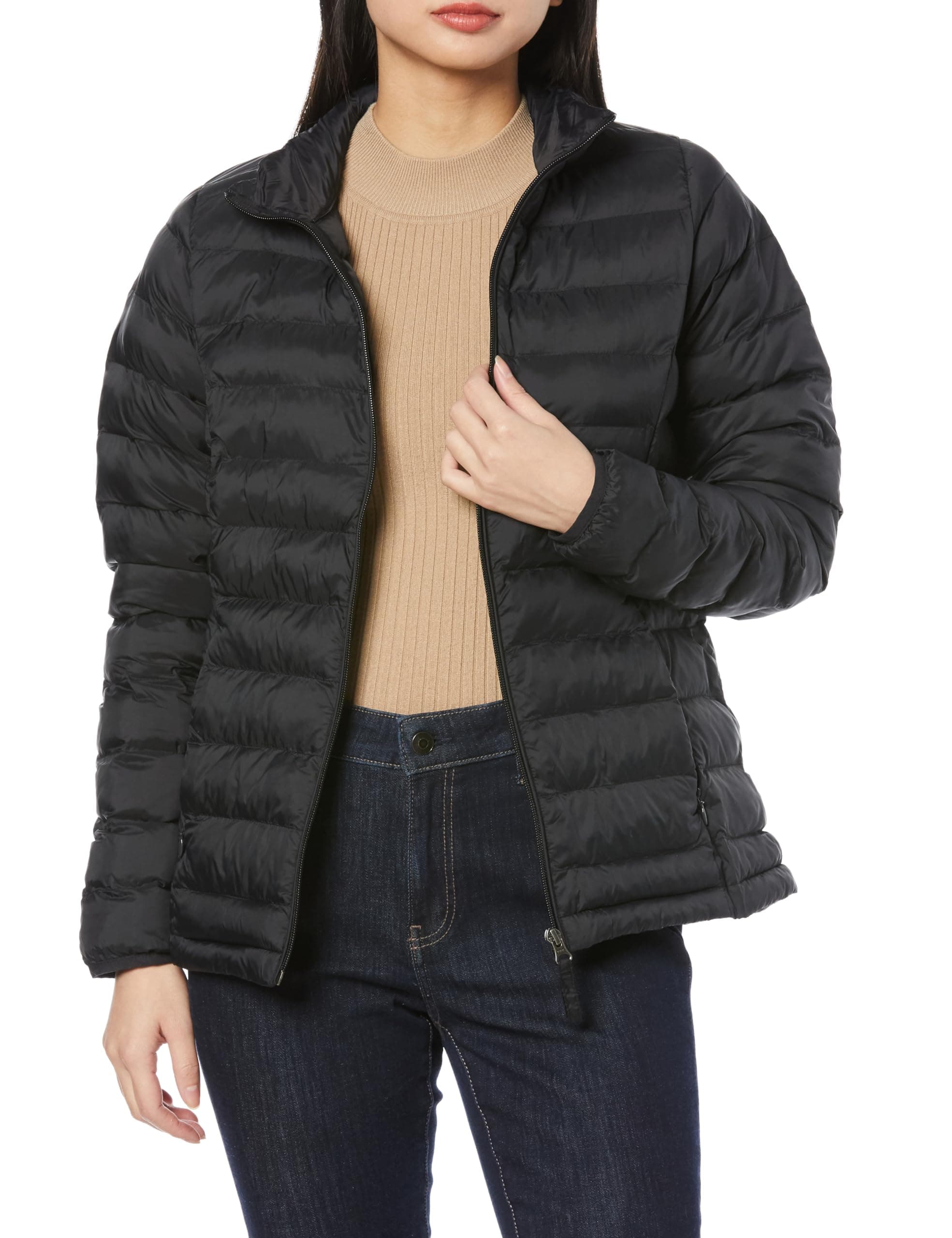 Women's Puffer Jacket, Waterproof, Lightweight, Packable, Long Sleeve