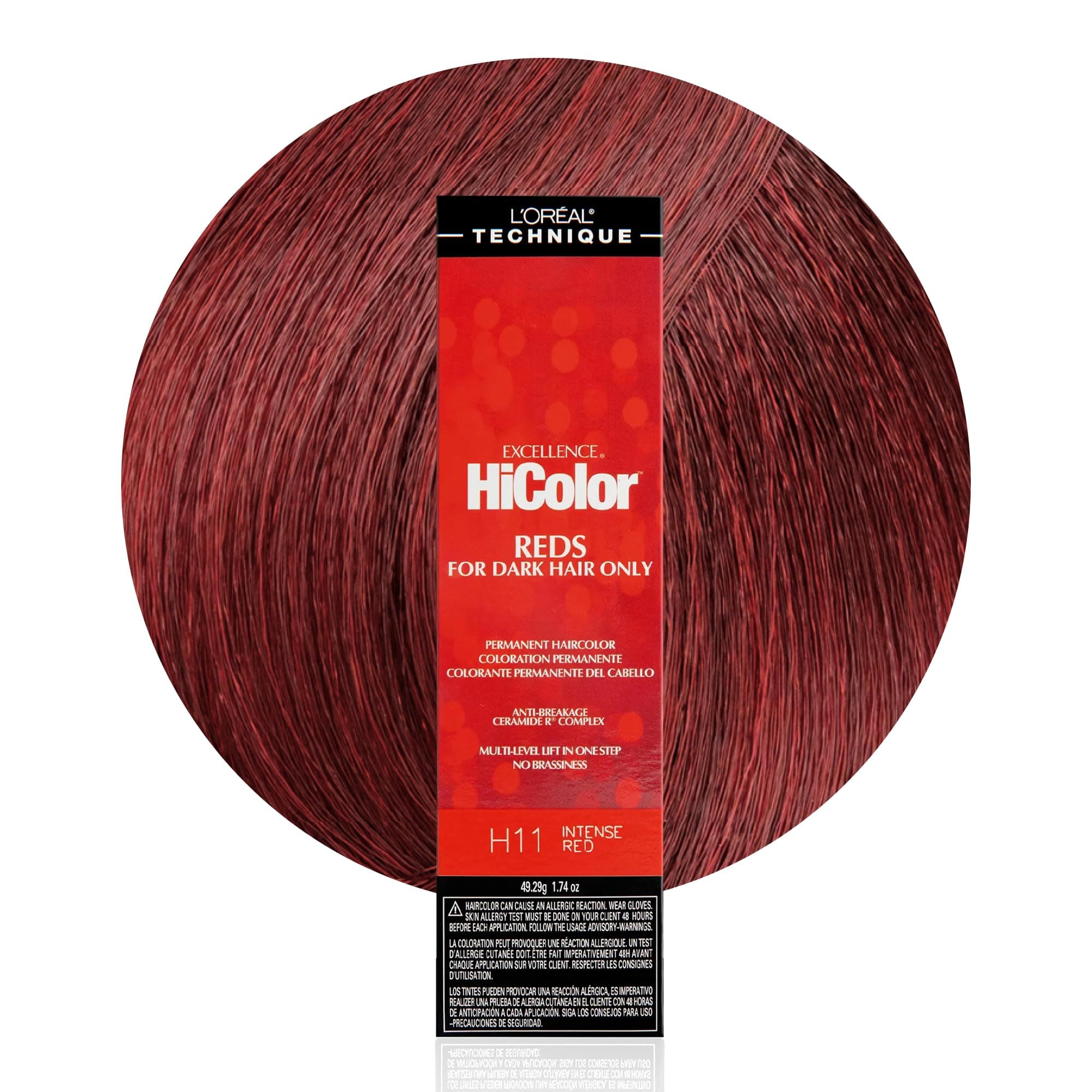 L'Oreal Excellence HiColor Intense Red (Developer sold separately)
