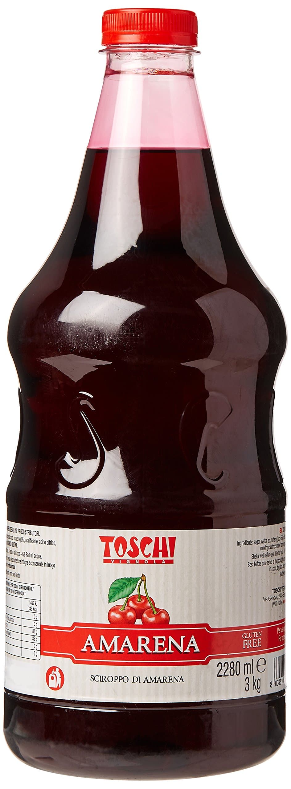 Toschi Cherry Granita Syrup Pet