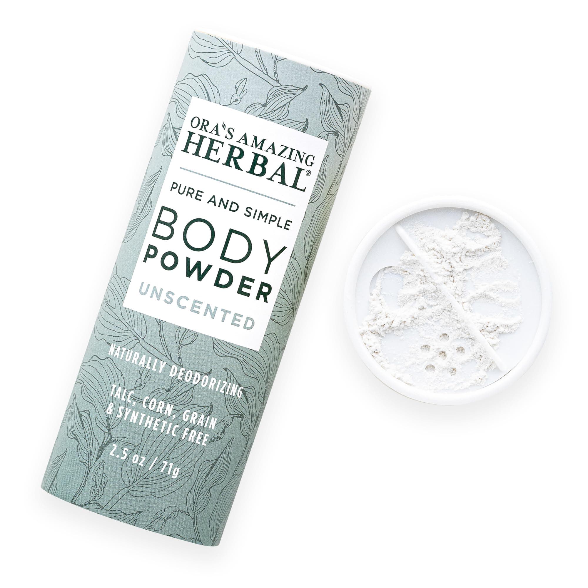 Unscented Body/Baby Powder (same formula!)