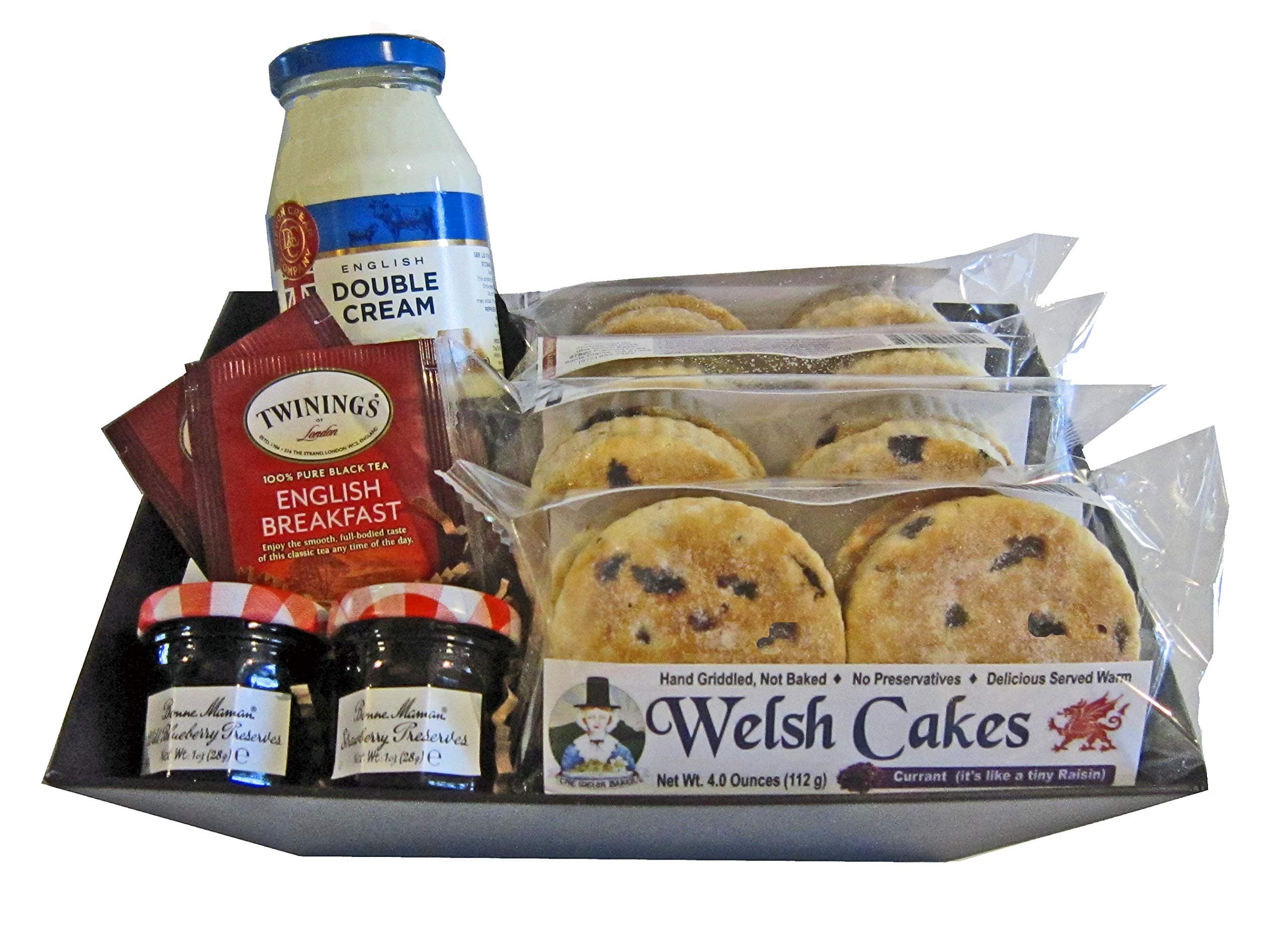 Welsh Baker 4 Flavor Welsh Cake Gift Basket