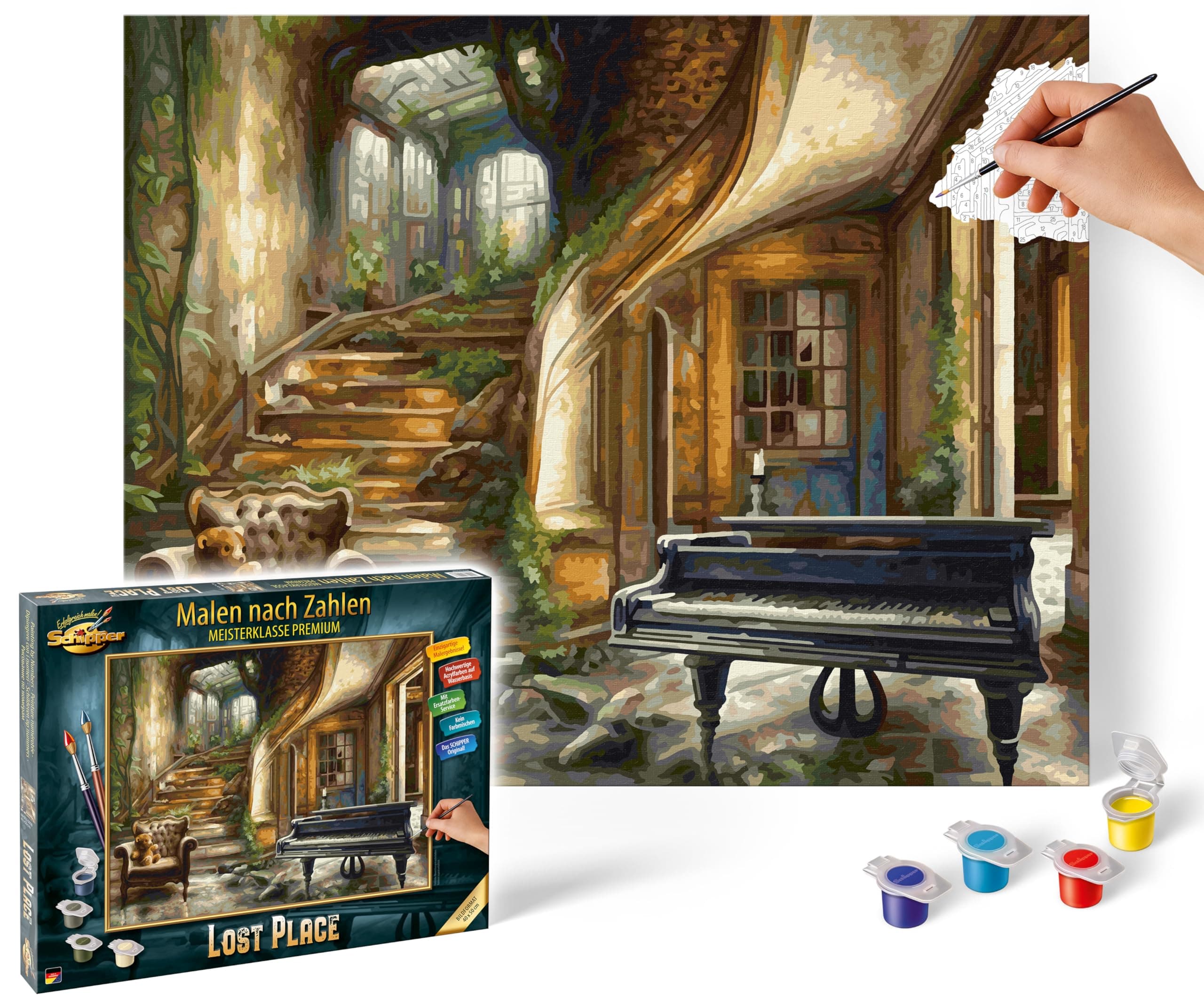 Schipper Lost Place Paint by Number Kit