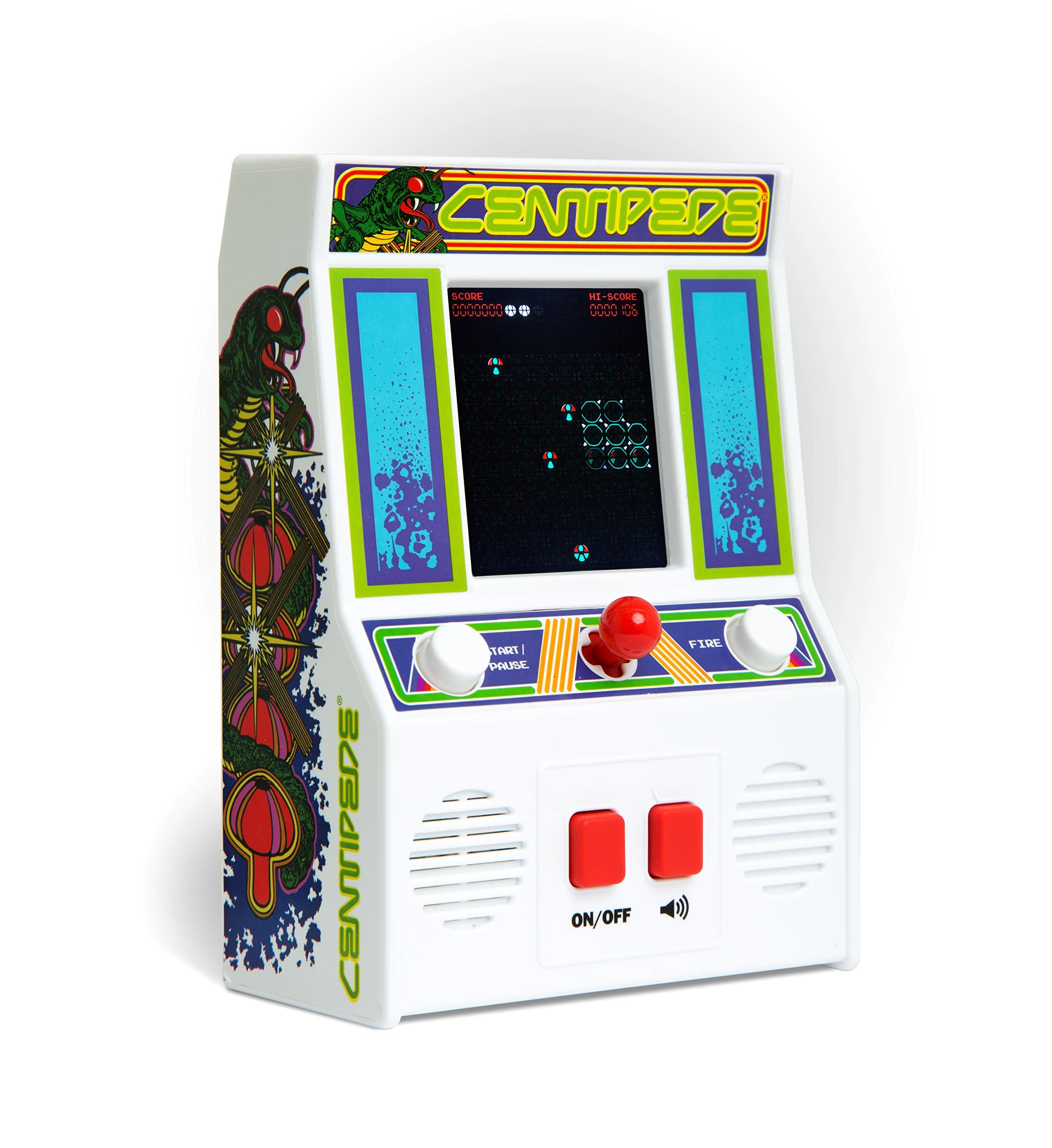 Arcade Classics - Centipede Retro Handheld Arcade Game, White, One Size