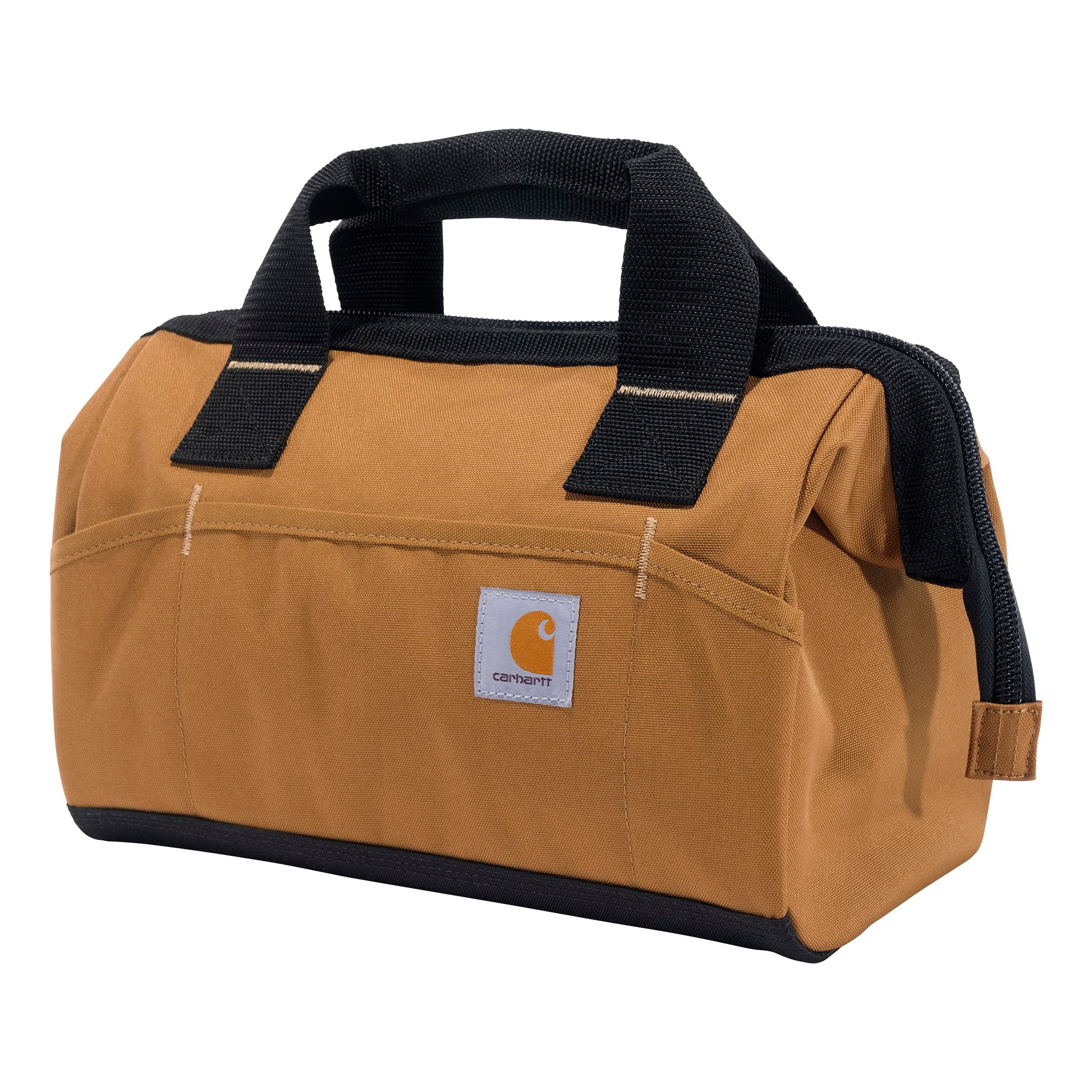 Onsite Tool Bag, Durable Water-Resistant, Tool Storage Bag, Midweight, 13-Inch 15 Pocket, Carhartt Brown
