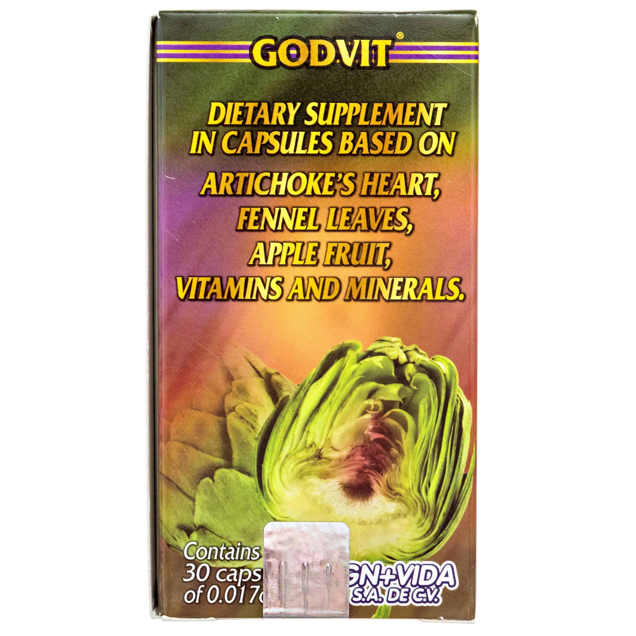 Alcachofivida Apple Vinegar 30 Capsules