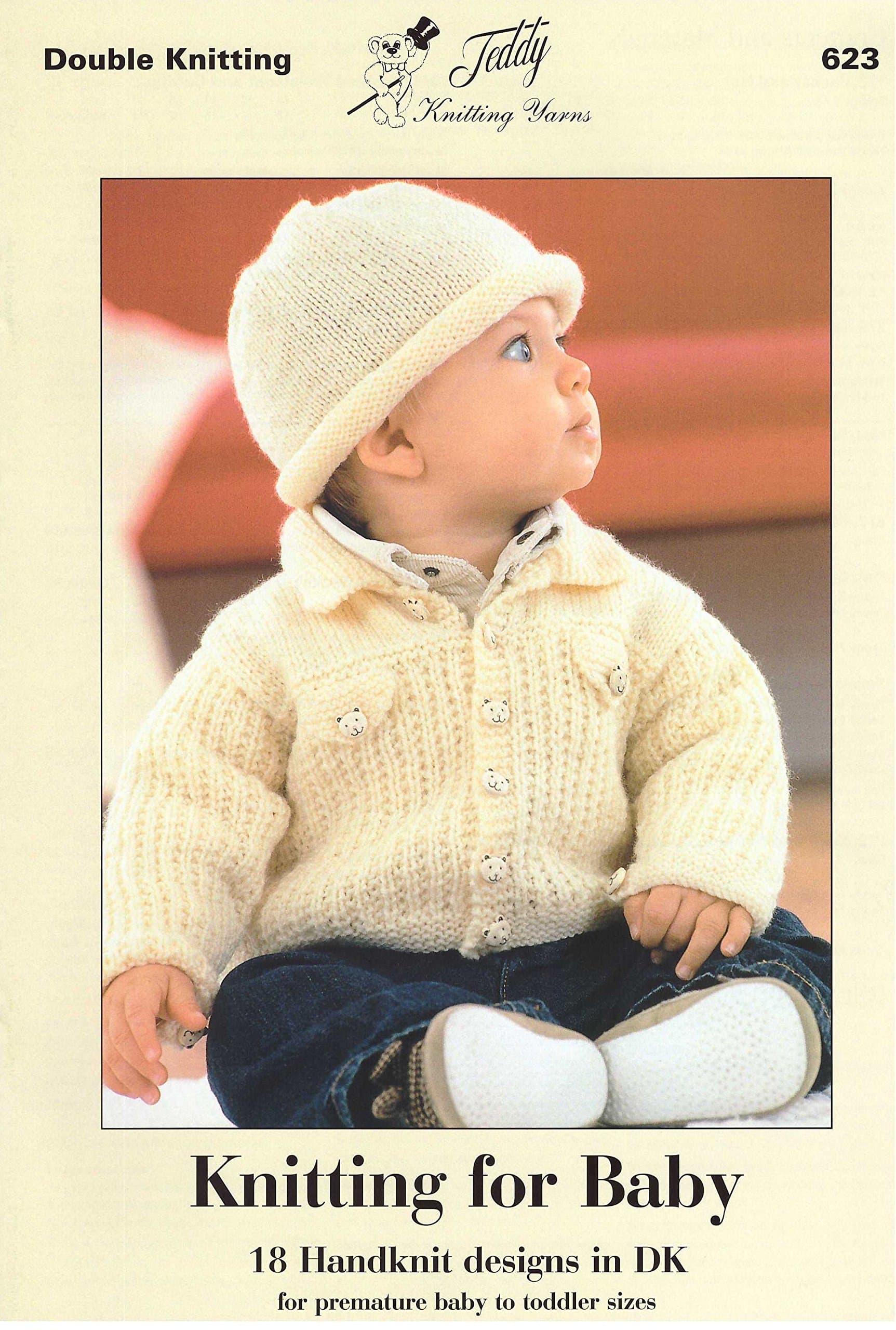 Knitting for Baby - Pattern Book in Double Knitting AK21 (623)