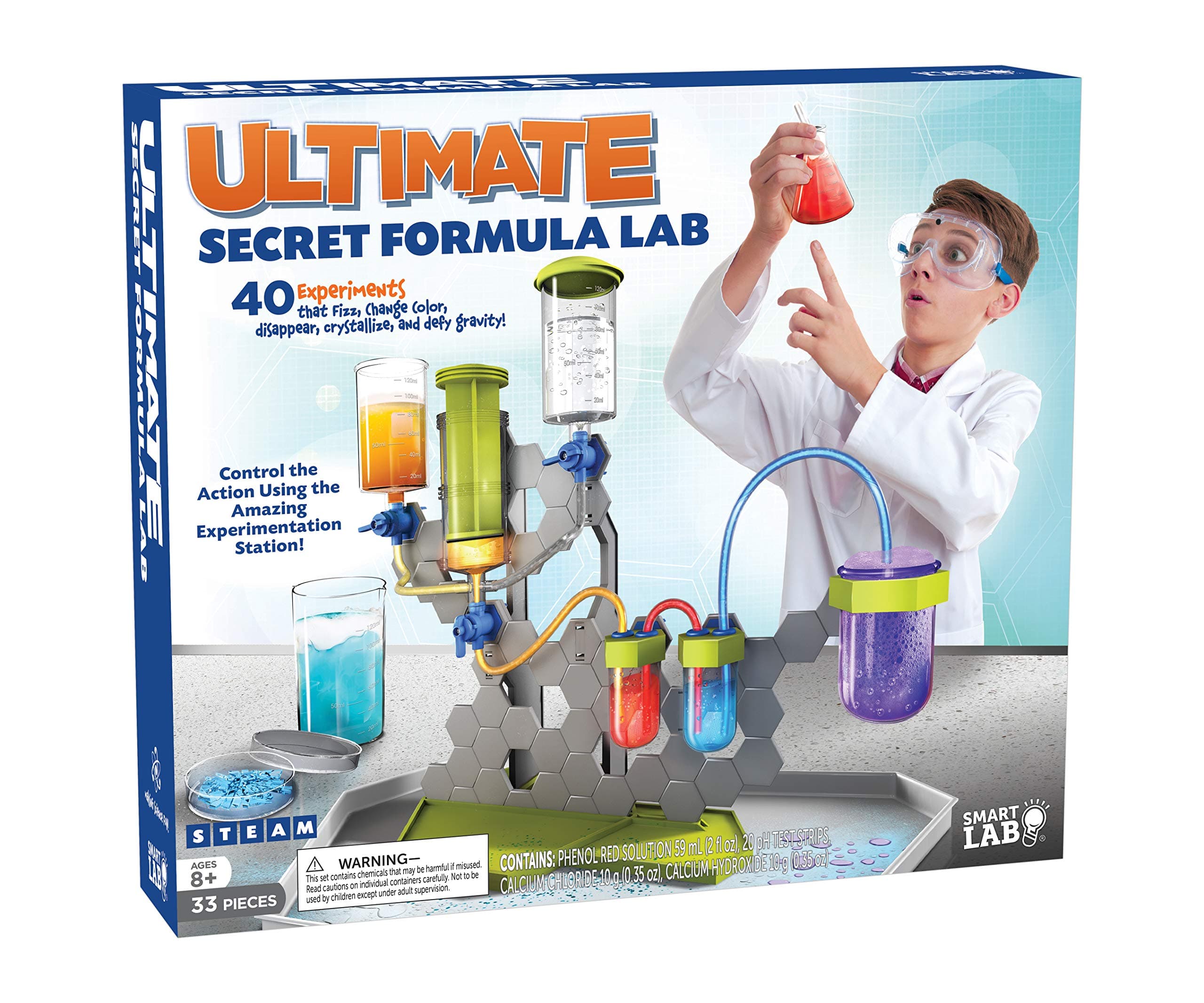 SMARTLAB Toys Ultimate Secret Formula Lab with 40 Experiments