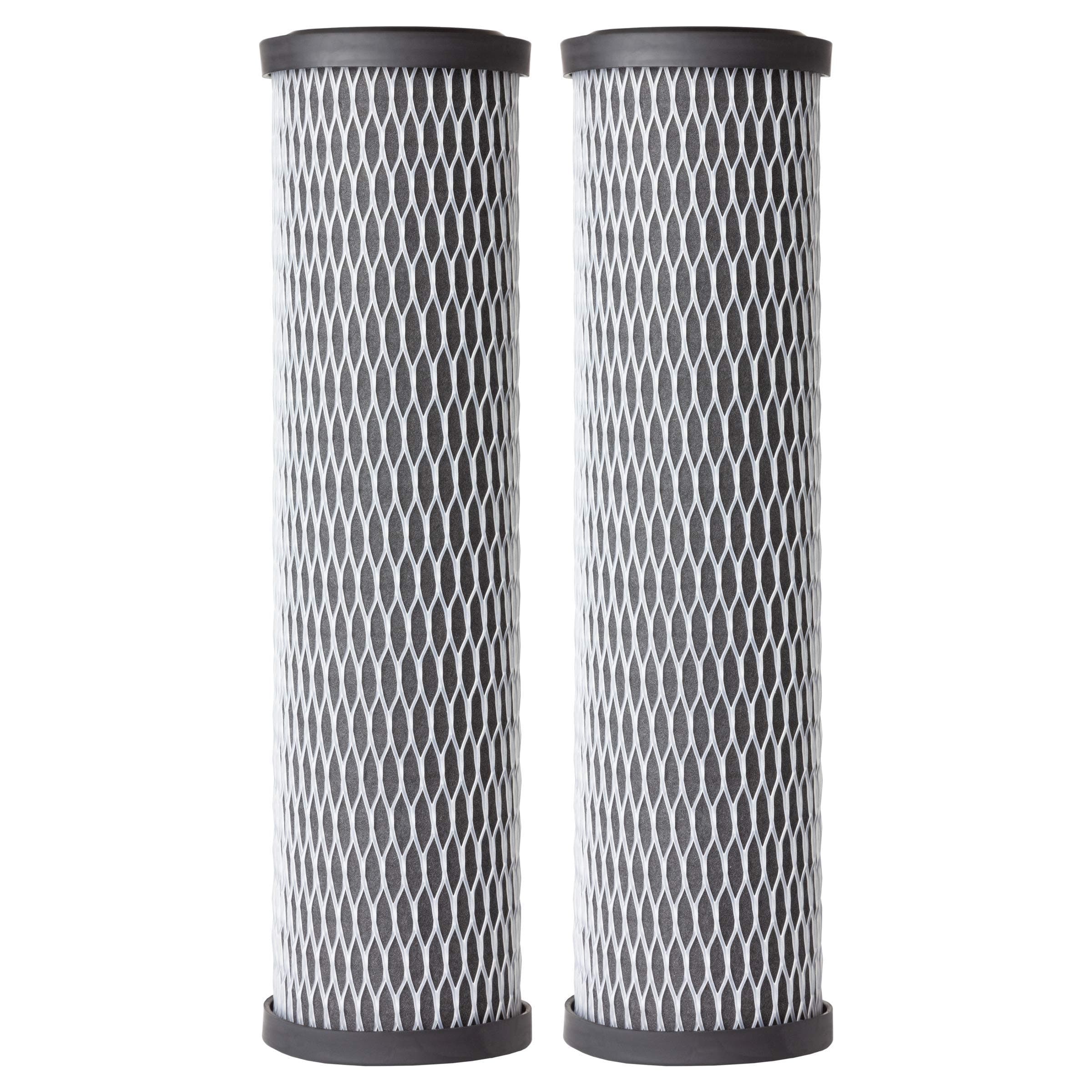 AO Smith AO-WH-PREL-RCP - 2 Pack Carbon Wrap Water Filter Cartridge Sediment Filter Replacement 2.5 Inch - 5 Micron Filtration