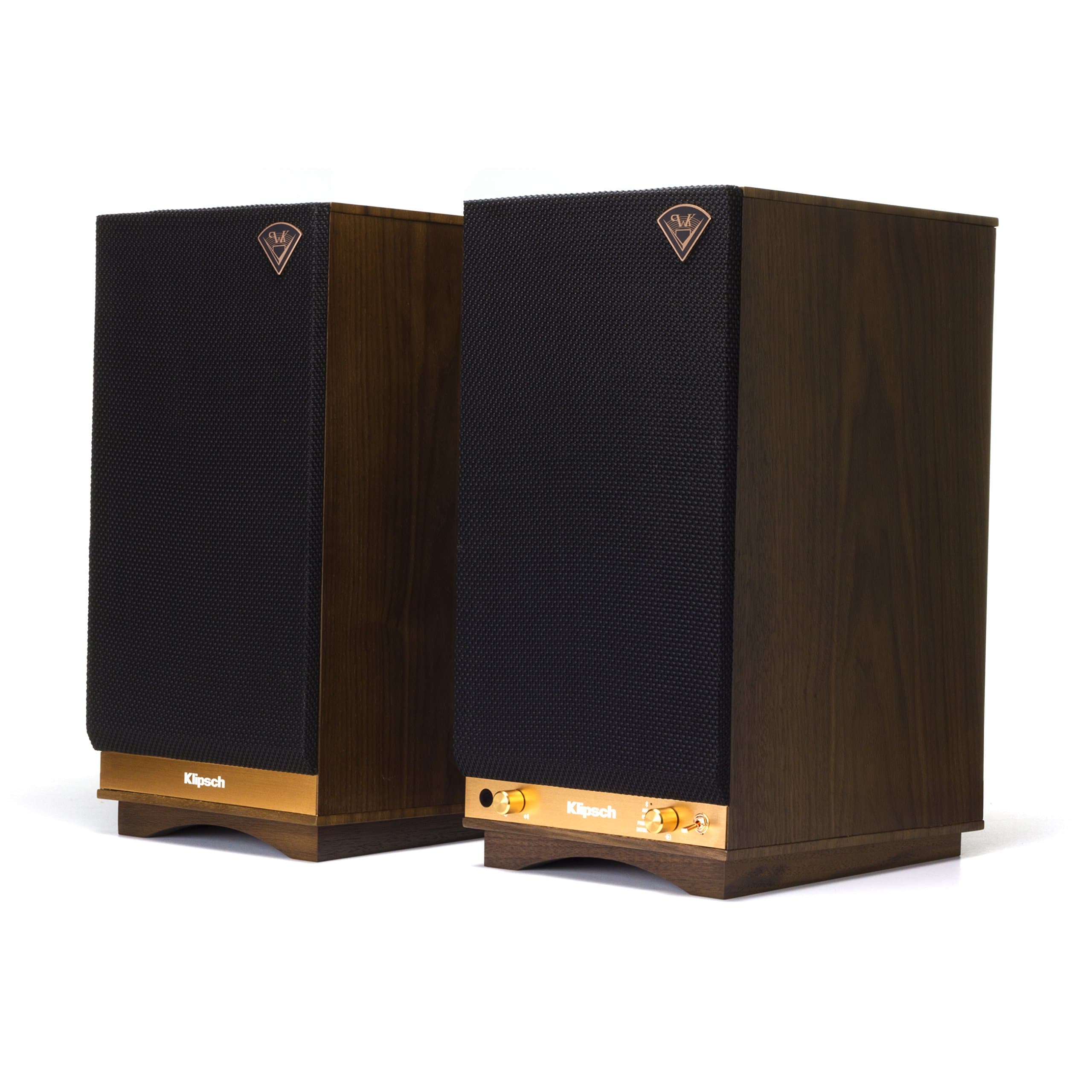 Klipsch The SIXES Powered Speakers (Walnut Veneer)