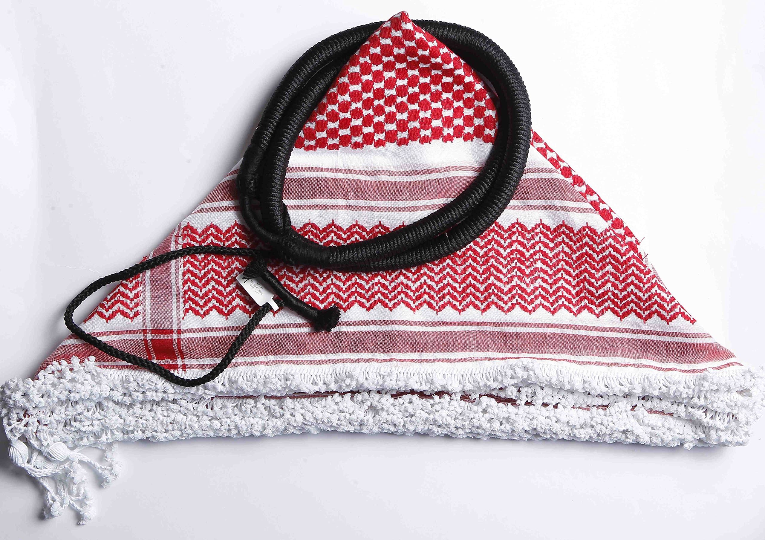 Jordanian Keffiyeh – Thick Tassels