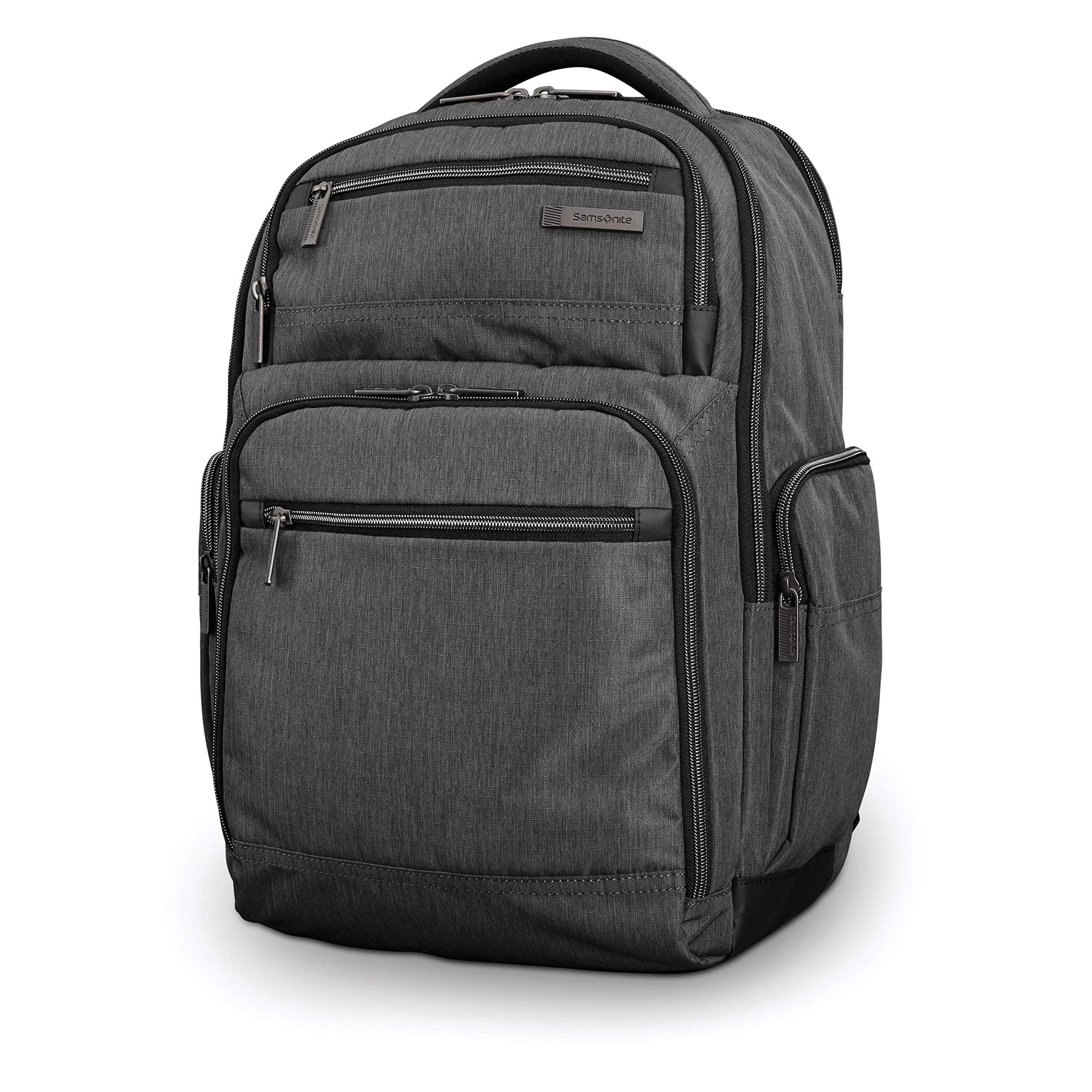 Modern Utility Double Shot Laptop Backpack (Charcoal Heather)