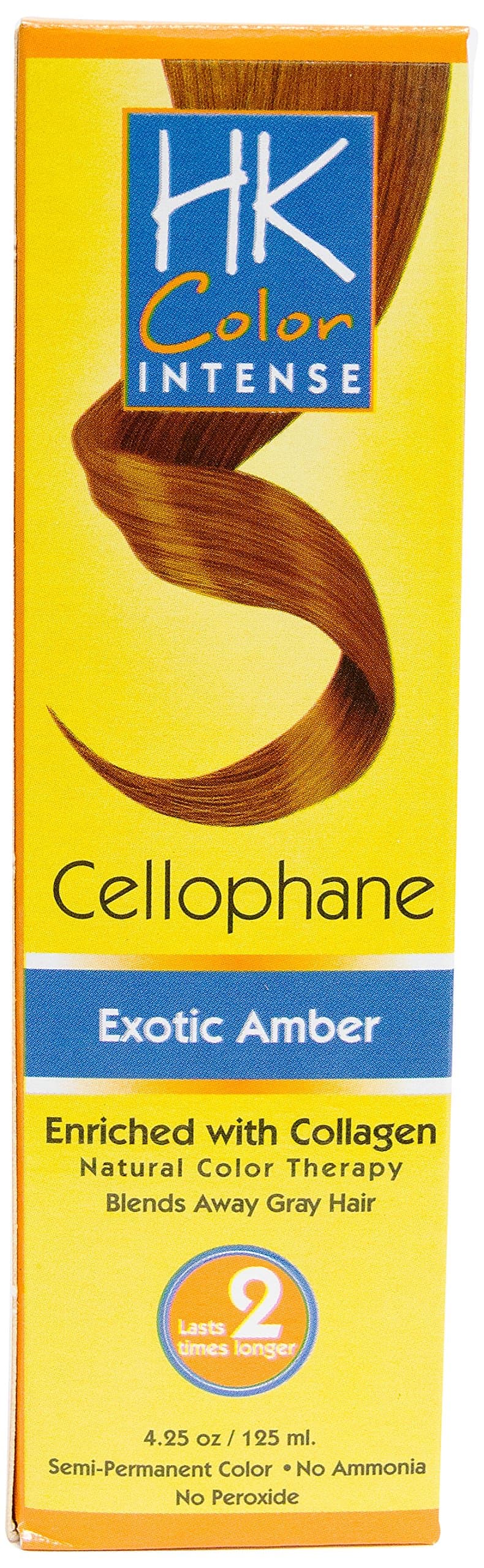 Semi Permanent Hair Dye, Exotic Amber