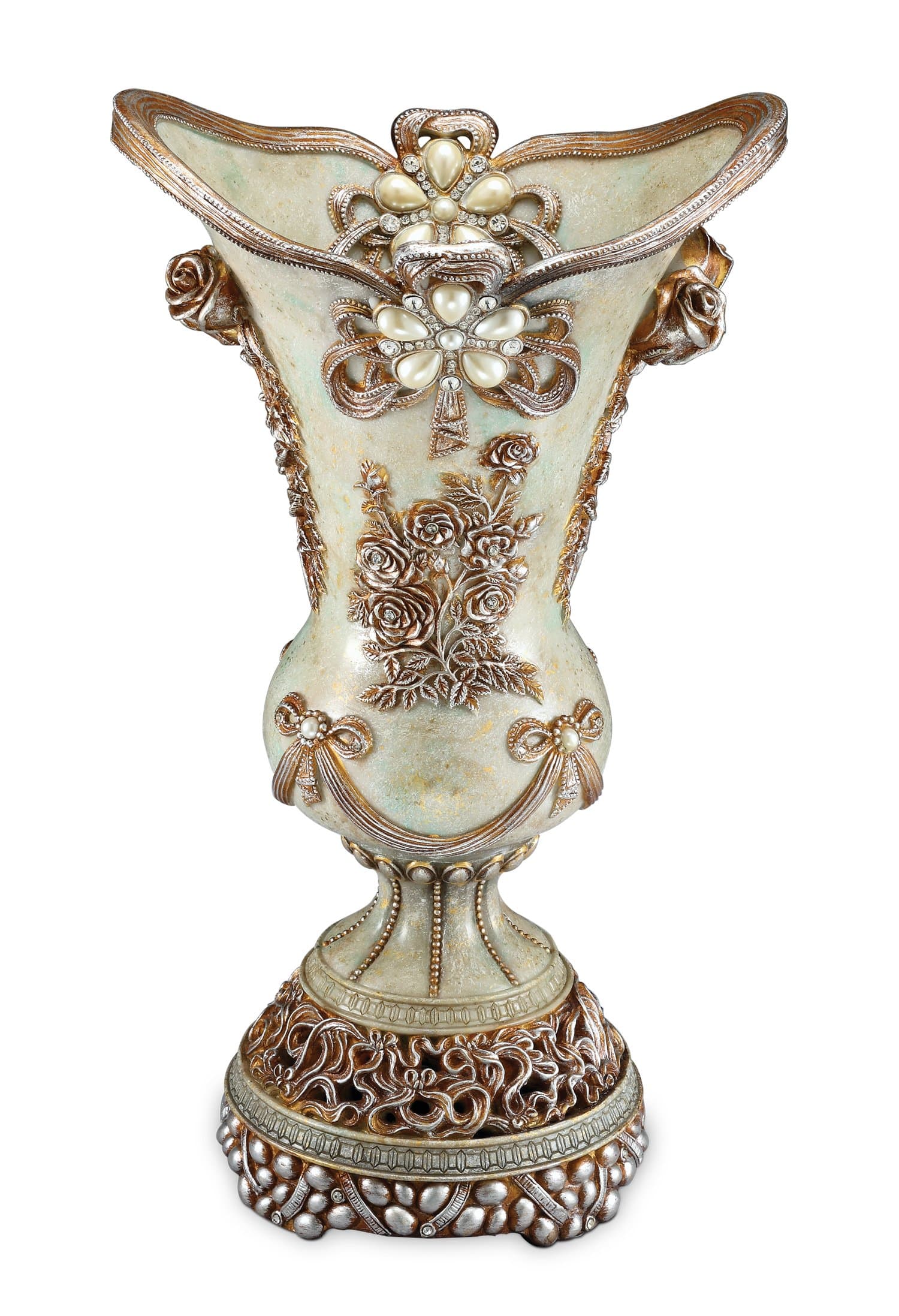 OK Lighting Vintage Vase, Rose