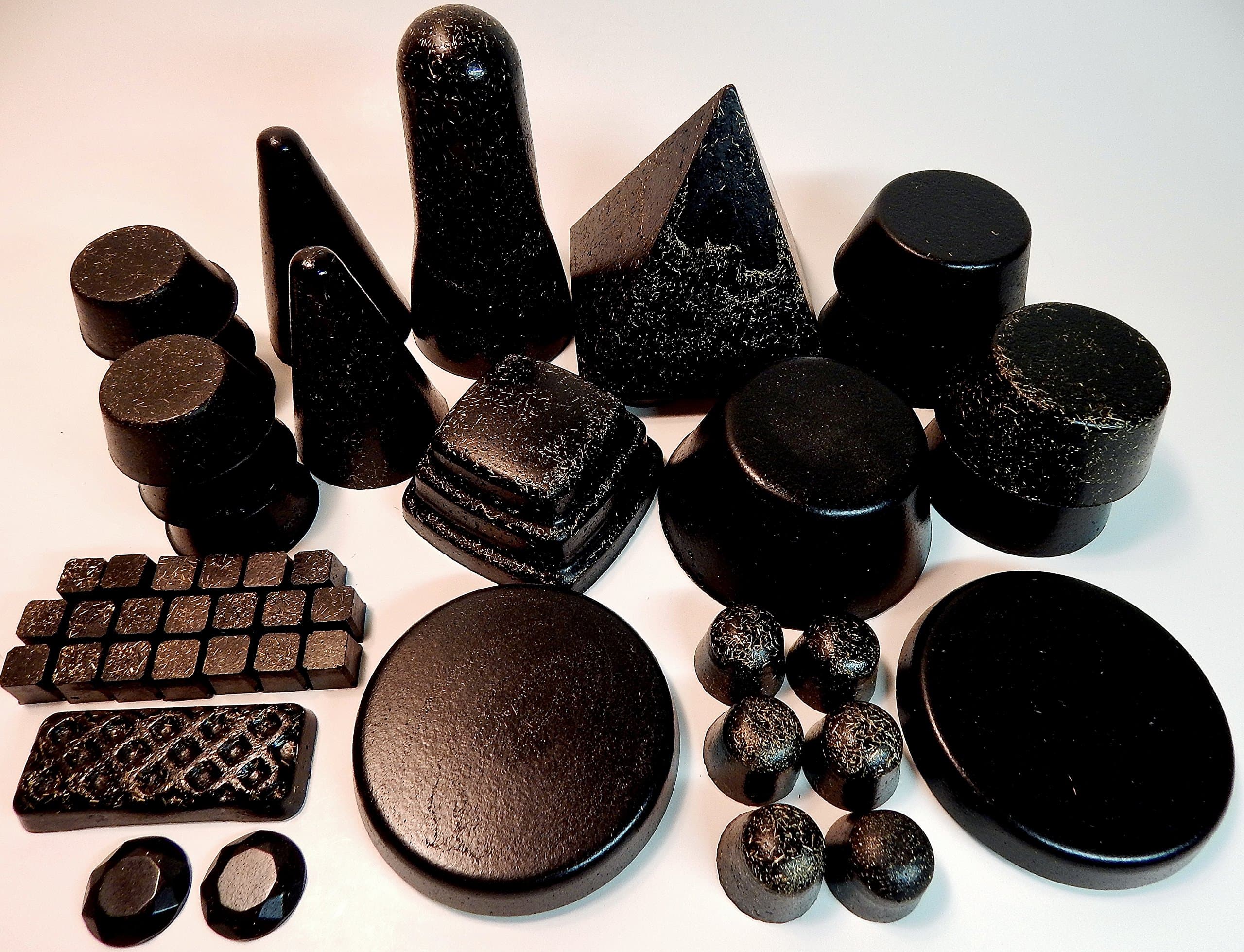 Orgone Home Grid 47Pc Black Sun Pyramid Tower Busters Quartz Crystals by KindOrgone